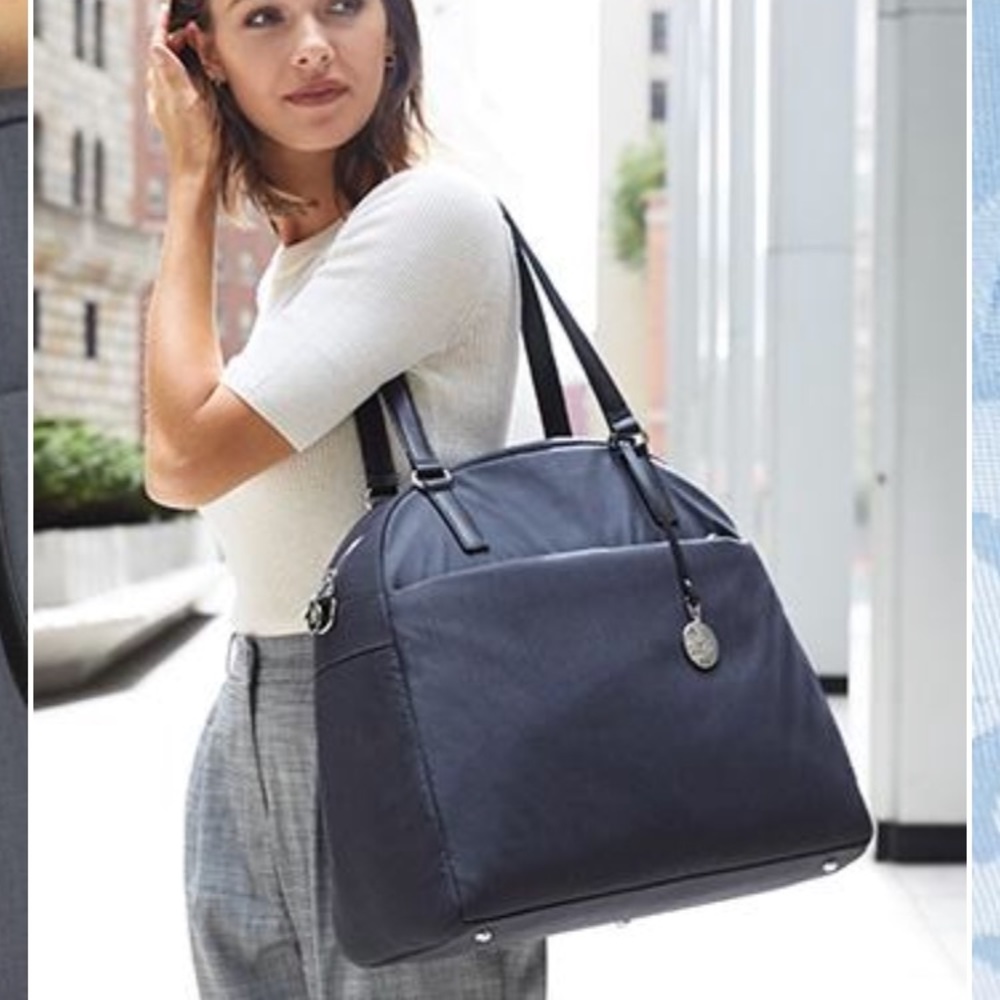 Lo & Sons O.M.G. - Heather Grey, Silver Hardware